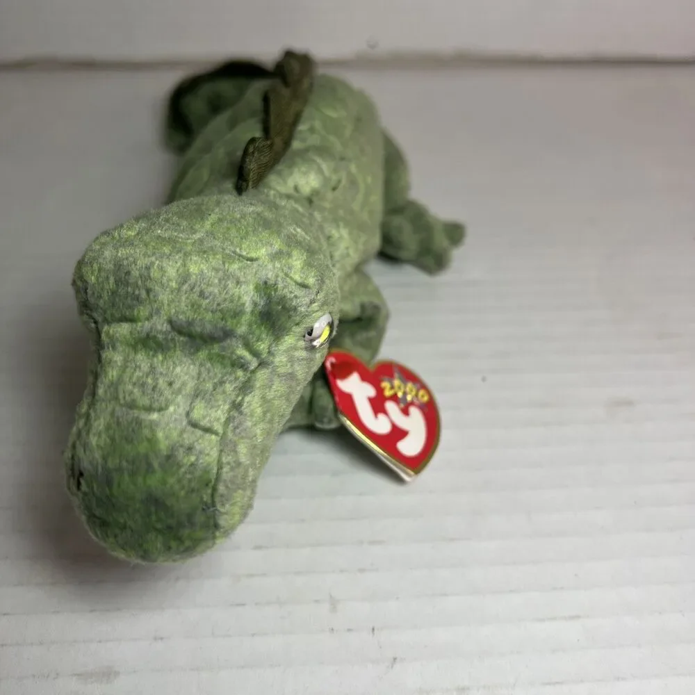 Ty Beanie Baby Swampy Alligator 2000 Vintage Plush‎ Retired w/Tag